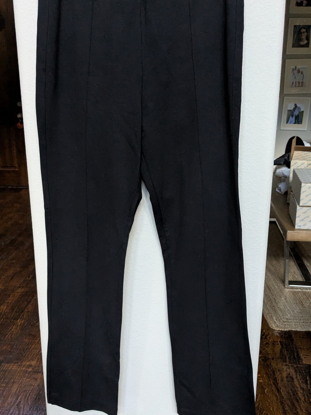 Classic Black Women's Banana Republic Soft Stretch Tailored Pants